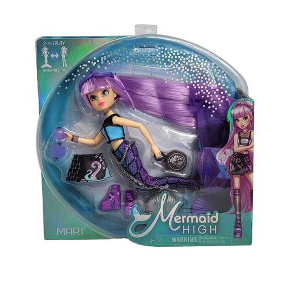 Mermaid High Doll Mari With Accessories Removable Tail Splashin For Fashion New - Picture 1 of 15